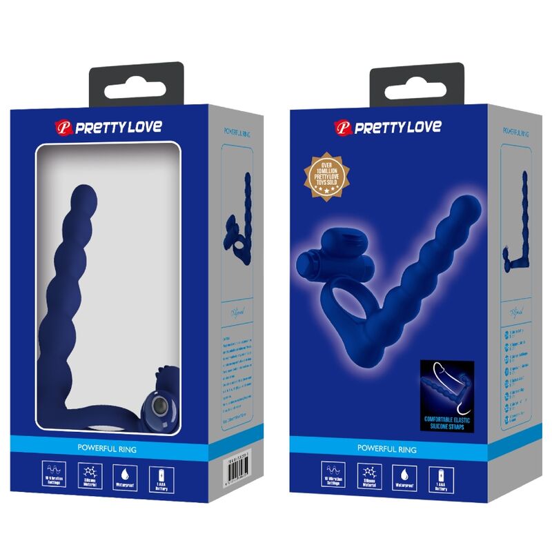PRETTY LOVE - AJMAL ANELLO VIBRANTE CON SPINA BLU – Anelli con Spina – foto 10
