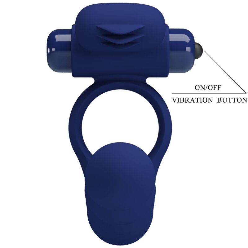 PRETTY LOVE - AJMAL ANELLO VIBRANTE CON SPINA BLU – Anelli con Spina – foto 9