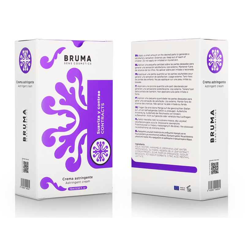 BRUMA - CREMA ASTRINGENTE ULTRA SCORREVOLE 15 ML – Intensificatore dell'orgasmo – foto 7