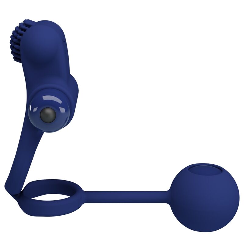 PRETTY LOVE - REMINGTON DOPPIO ANELLO VIBRANTE CON SPINA BLU – Anelli con Spina – foto 2