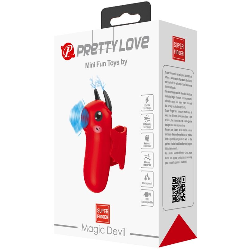 PRETTY LOVE - MINI GIOCATTOLI DIVERTENTI DELLO STIMOLATORE MAGIC DIAVOLO – Per il clitoride – foto 10