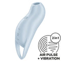SATISFYER - POCKET PRO 1 STIMOLATORE CLITORIDE AZZURRO – Per il clitoride