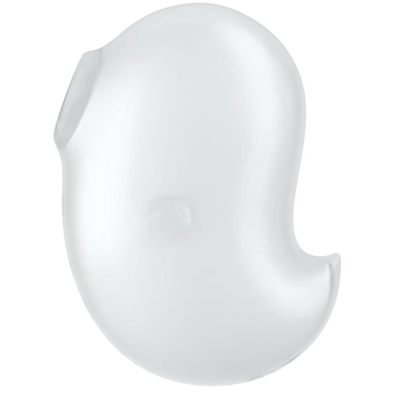 SATISFYER - CUTIE GHOST VIBRATORE LAY-ON BIANCO – Vibratori clitoridei da posare