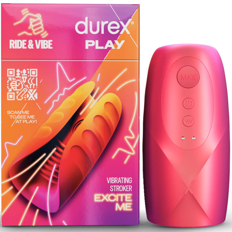 DUREX - MASTURBATORE VIBRATORE TOY RIDE & VIBE – Vari masturbatori