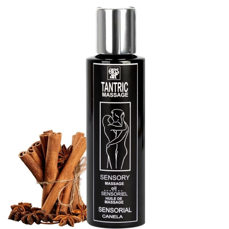 EROS-ART - OLIO DA MASSAGGIO TANTRICO NATURALE E CANNELLA AFRODISIACA 100 ML – Oli Aromatizzati