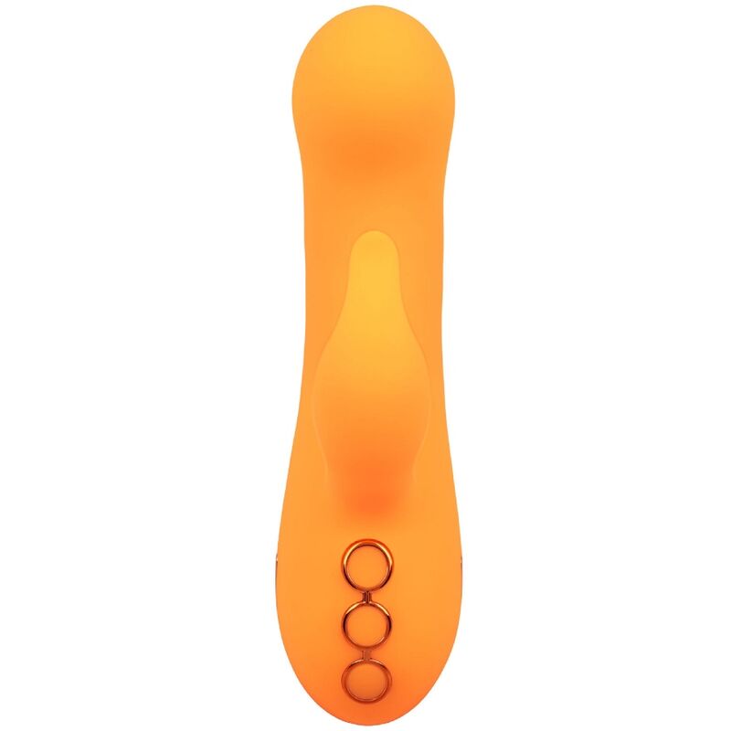 CALEXOTICS - MONTECITO MUSE VIBRATORE RABBIT ORANGE BY CALIFORNIA DREAMING – Vibratori di coniglio – foto 2