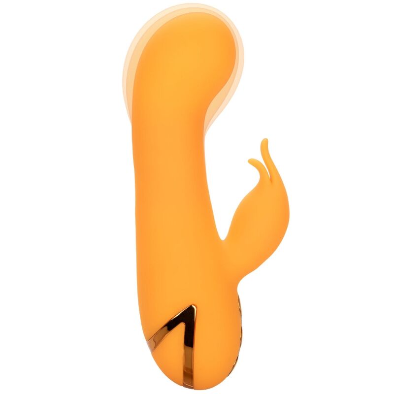 CALEXOTICS - MONTECITO MUSE VIBRATORE RABBIT ORANGE BY CALIFORNIA DREAMING – Vibratori di coniglio – foto 6