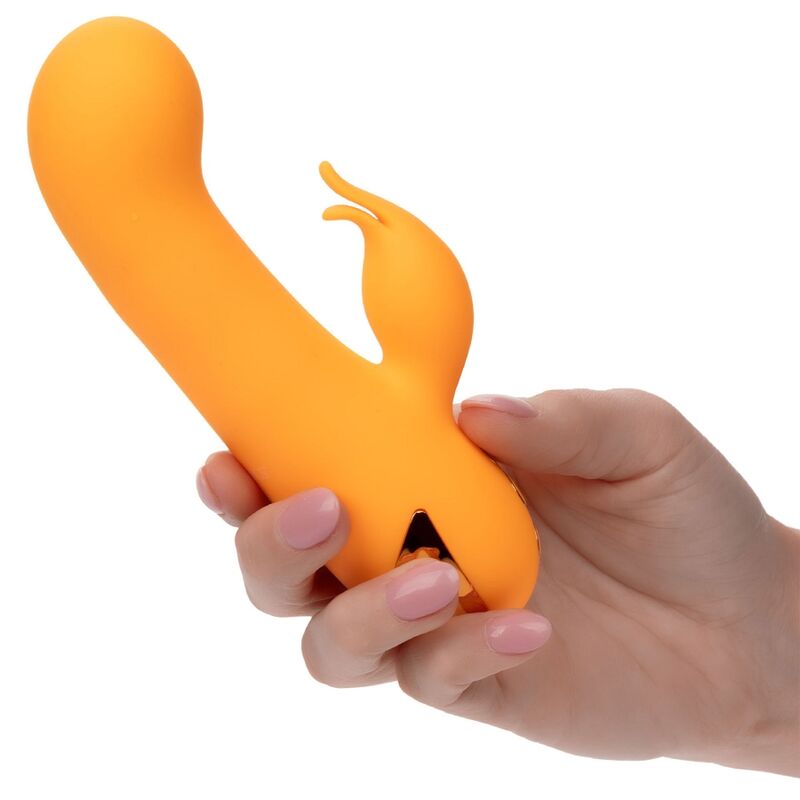 CALEXOTICS - MONTECITO MUSE VIBRATORE RABBIT ORANGE BY CALIFORNIA DREAMING – Vibratori di coniglio