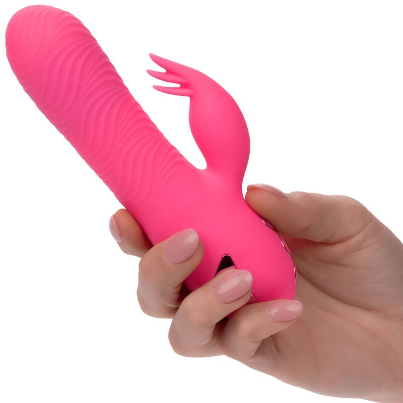 CALEXOTICS - SACRAMENTO SWEETIE VIBRATORE RABBIT PINK BY CALIFORNIA DREAMING – Vibratori di coniglio