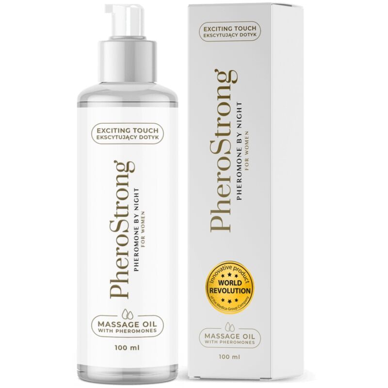PHEROSTRONG - OLIO DA MASSAGGIO NOTTURNO PER DONNE 100 ML – Oli Aromatizzati