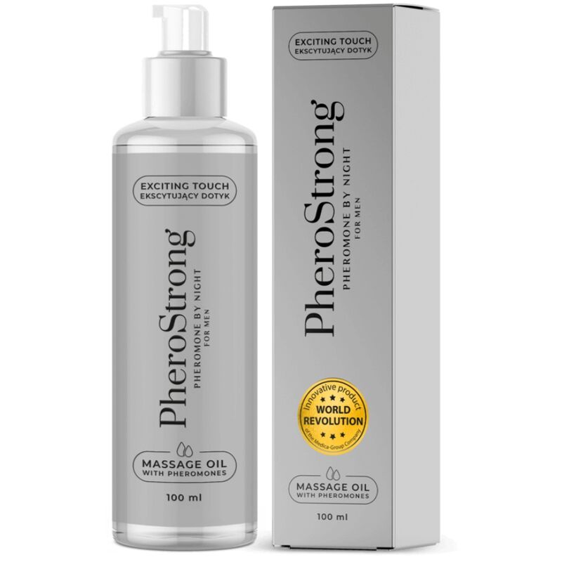 PHEROSTRONG - OLIO DA MASSAGGIO NOTTURNO PER UOMO 100 ML – Oli Aromatizzati
