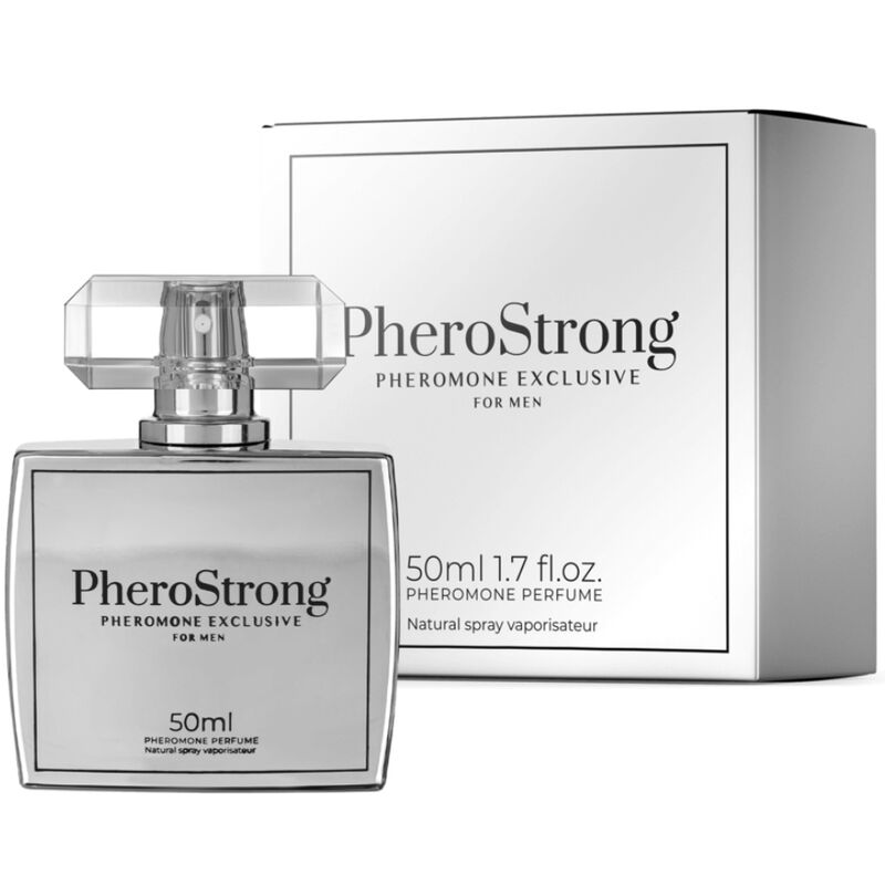 PHEROSTRONG - PROFUMO AI FEROMONI ESCLUSIVO PER UOMO 50 ML – Profumi