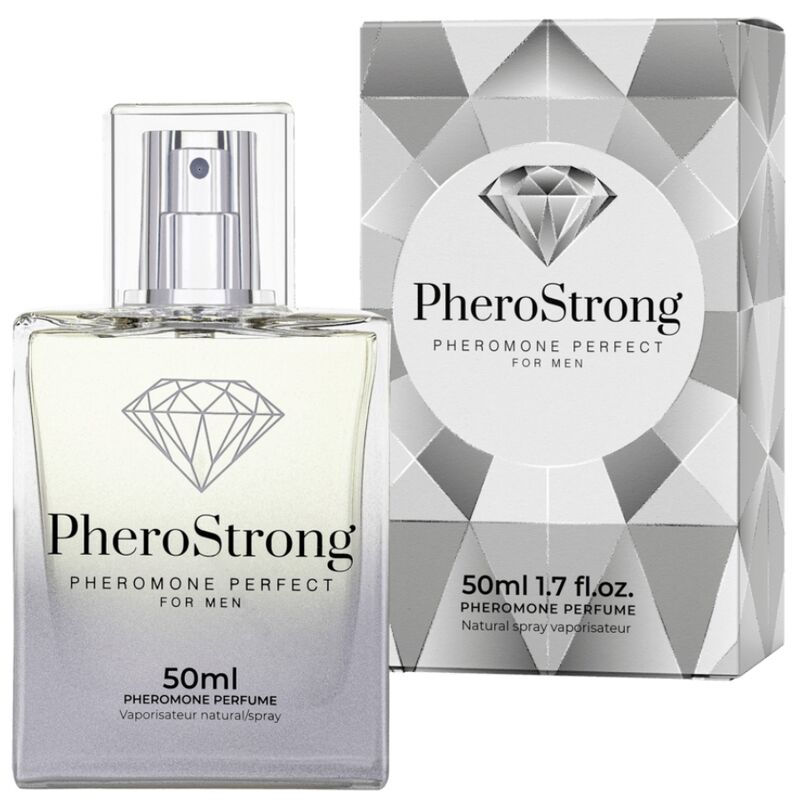 PHEROSTRONG - PROFUMO AI FEROMONI PERFETTO PER UOMINI 50 ML – Profumi