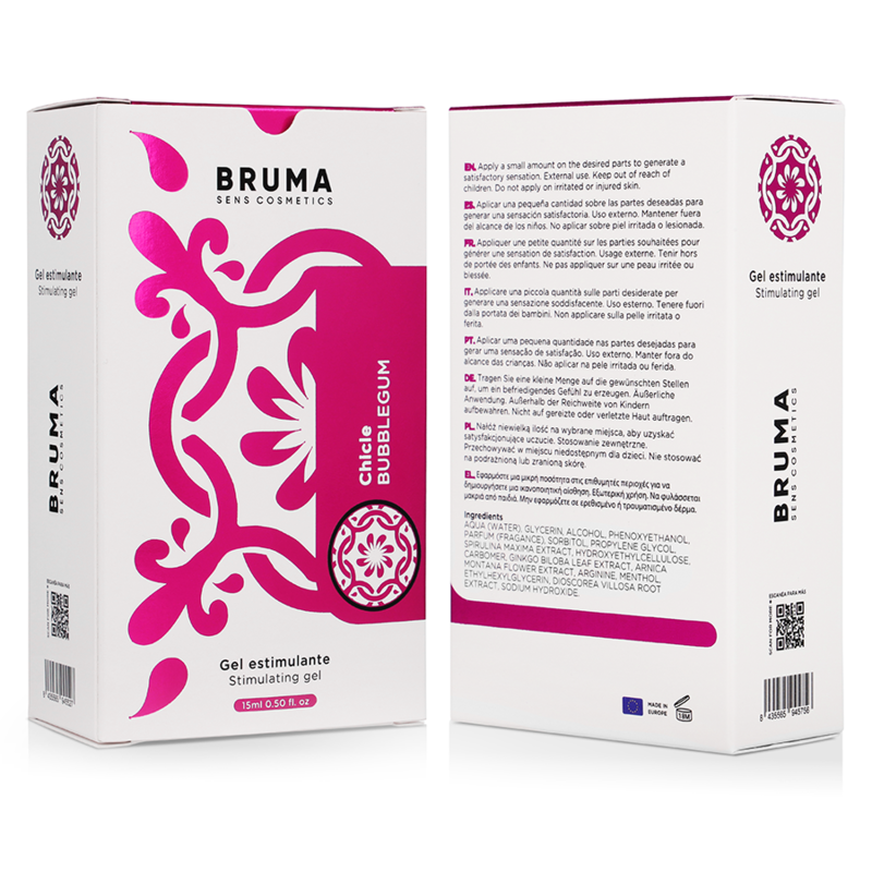 BRUMA - BALSAMO INTENSIFICANTE GUSTO BUBBLEGUM 15 ML – Intensificatore dell'orgasmo – foto 7