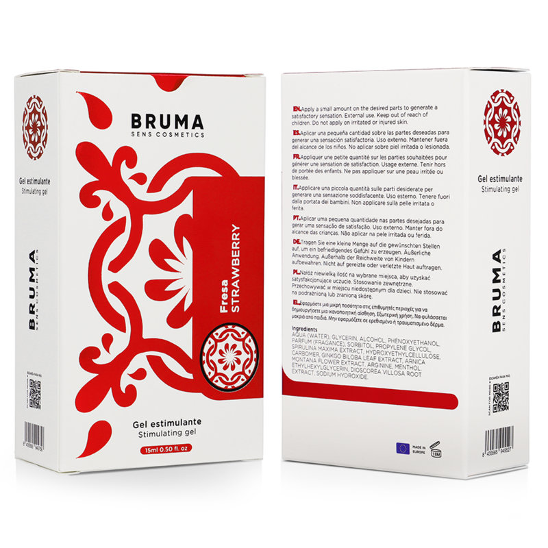 BRUMA - BALSAMO INTENSIFICANTE GUSTO FRAGOLA 15 ML – Intensificatore dell'orgasmo – foto 7