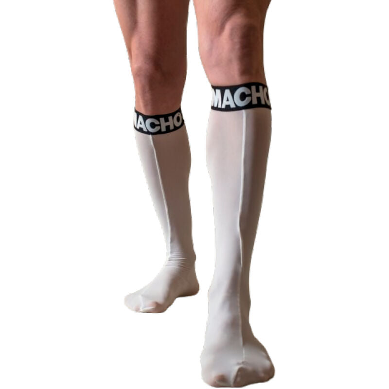 MACHO - CALZINI SOTTILI TAGLIA UNICA BIANCO – Calzini