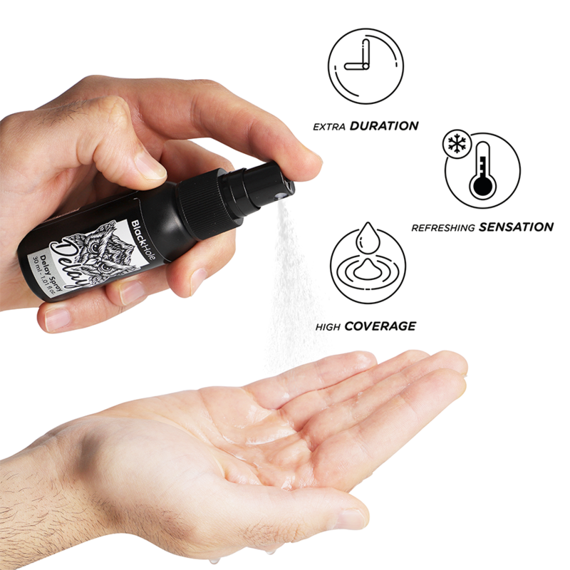 BLACK HOLE - SPRAY RITARDANTE STUDY FORTE 30 ML – Ritardanti – foto 5