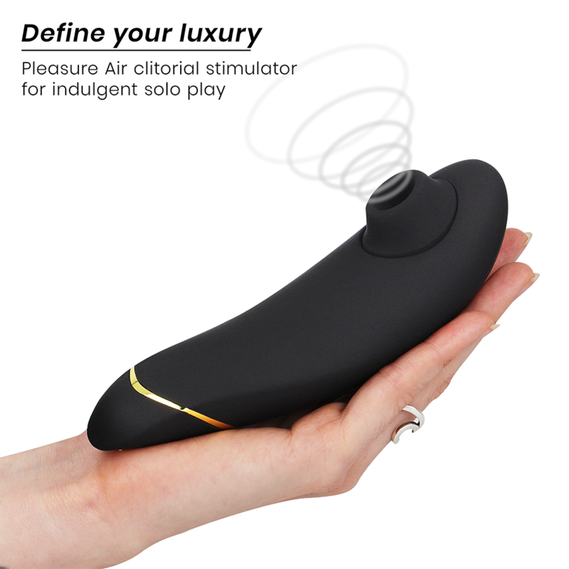 WOMANIZER - PREMIUM 2 STIMOLATORE CLITORALE NERO – Stimolatore dell'aria nessuna vibrazione – foto 3