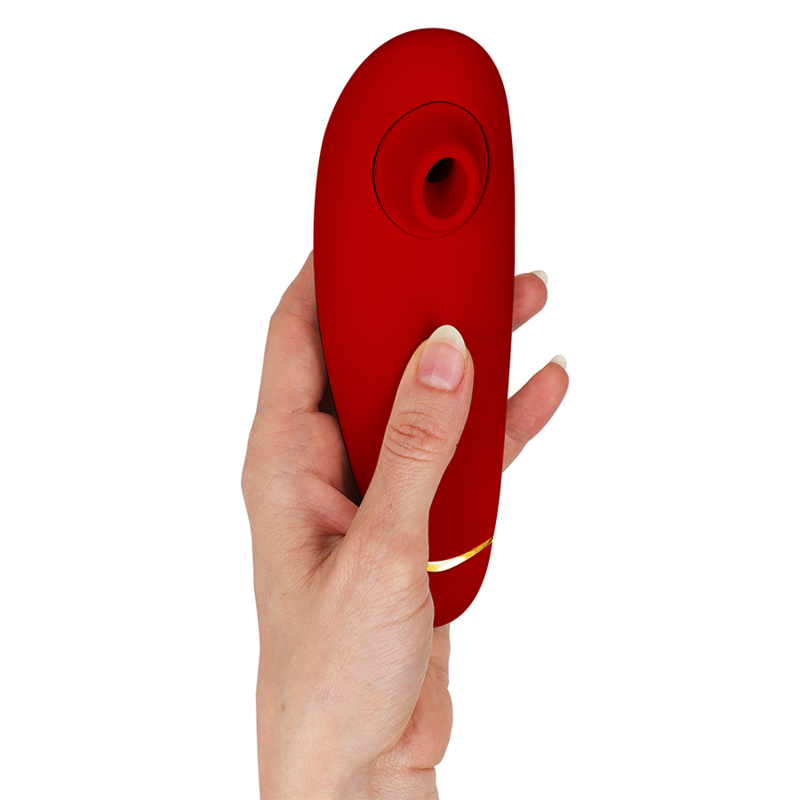 WOMANIZER - PREMIUM 2 STIMOLATORE CLITORALE BORDEAUX – Stimolatore dell'aria nessuna vibrazione – foto 4