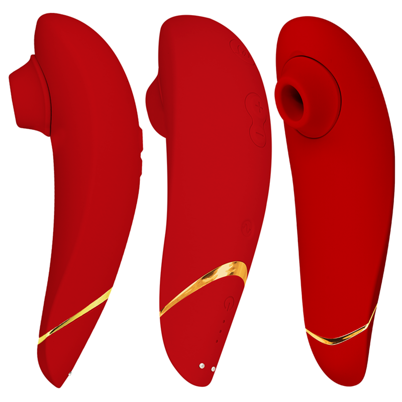 WOMANIZER - PREMIUM 2 STIMOLATORE CLITORALE BORDEAUX – Stimolatore dell'aria nessuna vibrazione – foto 2