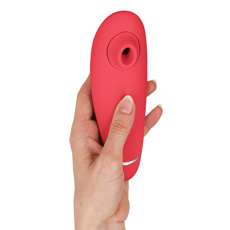 WOMANIZER - PREMIUM 2 STIMOLATORE CLITORALE LAMPONE – Stimolatore dell'aria nessuna vibrazione – foto 4