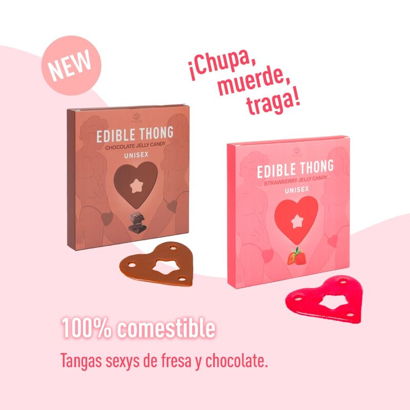 SECRET PLAY - PERIZOMA GOMMOSA AL CIOCCOLATO – Lingerie commestibile – foto 4