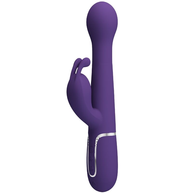 PRETTY LOVE - DEJON VIBRATORE RABBIT 3 IN 1 MULTIFUNZIONE VIOLA – Vibratori di coniglio