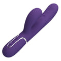 PRETTY LOVE - PERLITA VIBRATORE G-SPOT 3 IN 1 MULTIFUNZIONE VIOLA – Vibratori di coniglio