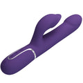PRETTY LOVE - ZALIN PERLE VIBRATORE CONIGLIO 4 EN 1 VIOLA – Vibratori a punto G