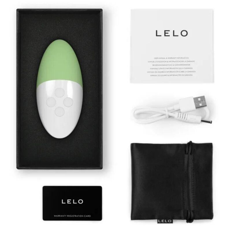 LELO - SIRI 3 MASSAGGIATORE CLITORIDE CREMA PISTACCHIO – Vibratori clitoridei da posare – foto 3