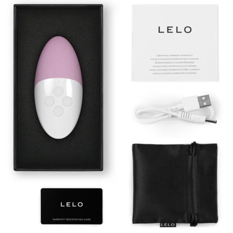 LELO - SIRI 3 MASSAGGIATORE PER CLITORIDE ROSA TENERO – Vibratori clitoridei da posare – foto 3