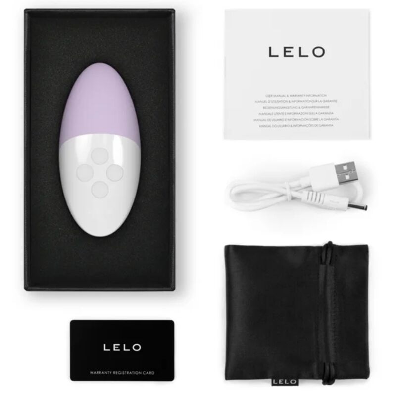 LELO - SIRI 3 MASSAGGIATORE CLITORIDE CALM LAVANDA – Vibratori clitoridei da posare – foto 3