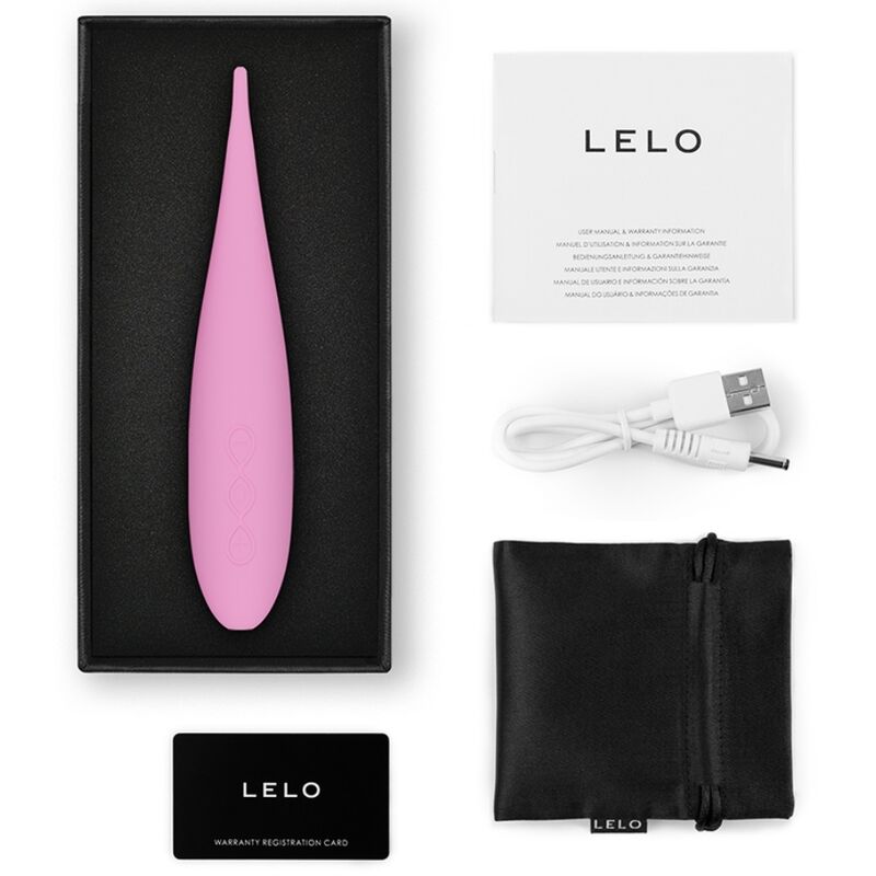 LELO - DOT TRAVEL STIMOLATORE CLITORIDE ROSA – Per il clitoride – foto 4