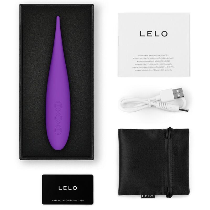 LELO - DOT TRAVEL STIMOLATORE CLITORIDE VIOLA – Per il clitoride – foto 4