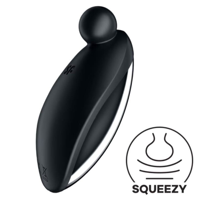 SATISFYER - SPOT ON 2 VIBRATORE LAY-ON NERO – Vibratori clitoridei da posare