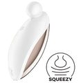 SATISFYER - SPOT ON 2 VIBRATORE LAY-ON BIANCO – Vibratori clitoridei da posare