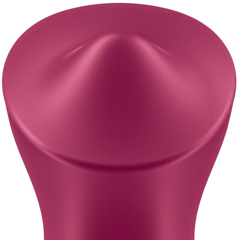 SATISFYER - VIBRATORE ECCITANTE DA APPOGGIO CLITORIDE FUCSIA – Vibratori clitoridei da posare – foto 3