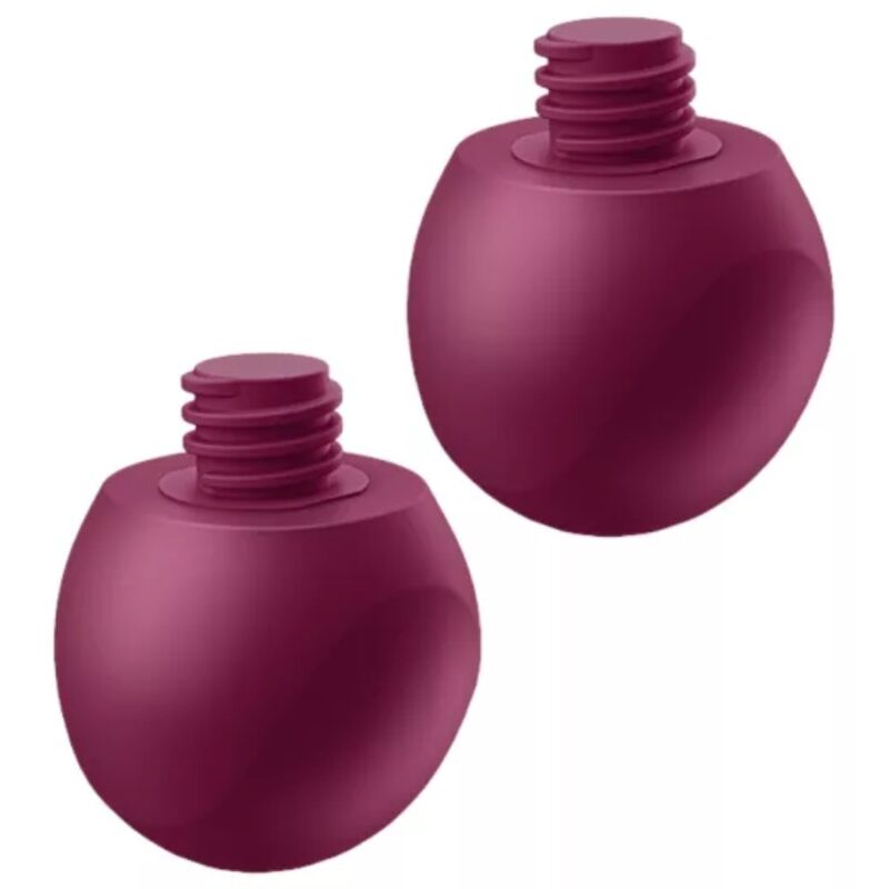 SATISFYER - LOVE BIRDS VARY SFERE VIBRANTI APP GRATUITA WINE ROSSO – Sfere di silicone – foto 4