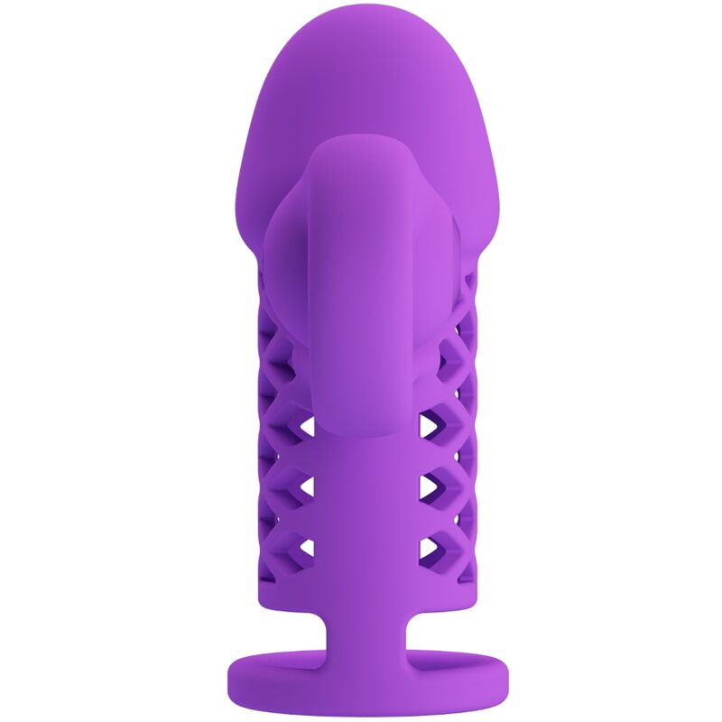 ROMANCE - HARDEN MANICA ESTESA VIOLA – Copri pene con estensione – foto 4