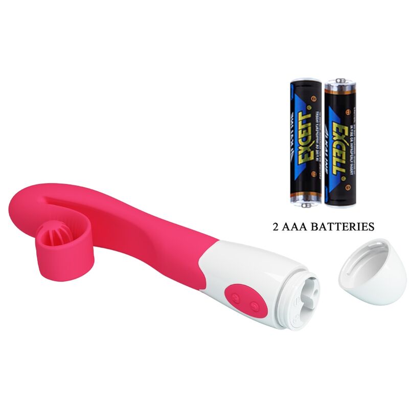 ROMANCE - VIBRATORE E STIMOLATORE 30 VELOCITÀ ROSA – Vibratori – foto 8
