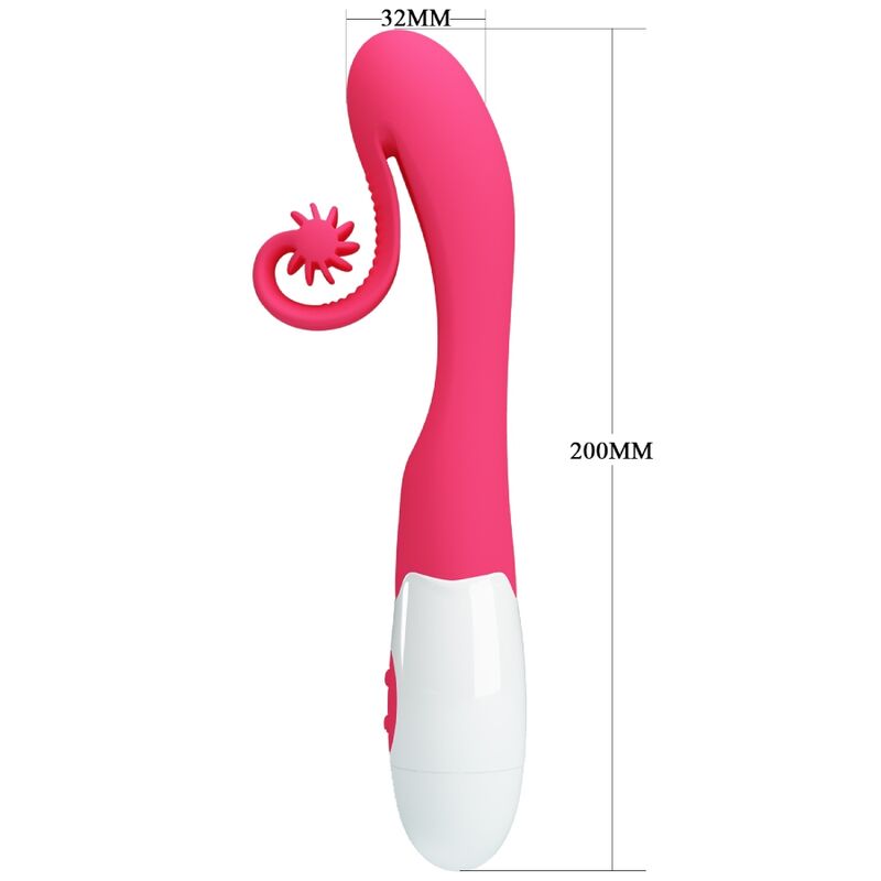 ROMANCE - VIBRATORE E STIMOLATORE 30 VELOCITÀ ROSA – Vibratori – foto 6