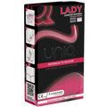 UNIQ - LADY CONDOM PRESERVATIVO FEMMINILE SENZA LATTICE CON CINGHIA DI LEGGENDA 3 UNITÀ – Senza latex