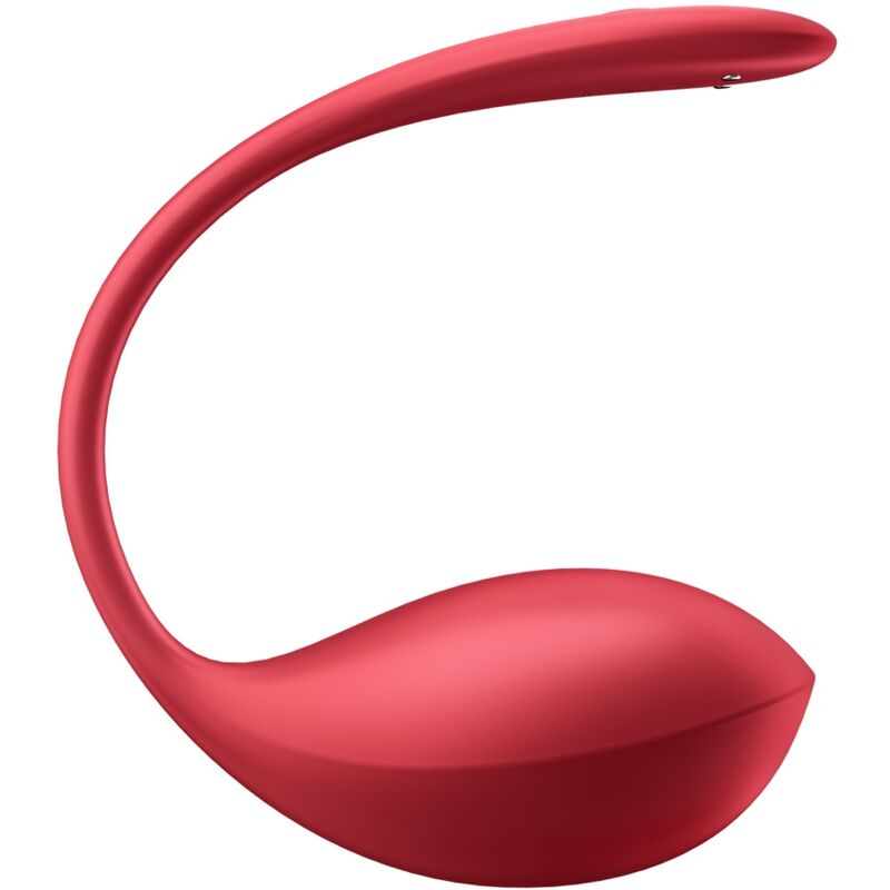 SATISFYER - SHINY PETAL STIMOLATORE CON TELECOMANDO G-POINT ROSSO APP GRATUITA – Vibratori con APP – foto 2