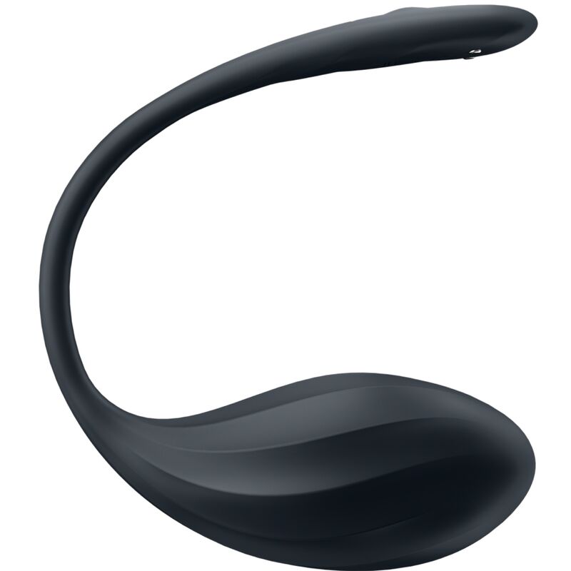 SATISFYER - RIBBED PETAL STIMOLATORE PUNTO G TELECOMANDO NERO APP GRATUITA – Vibratori con APP – foto 4