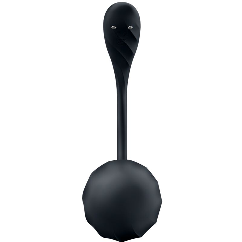 SATISFYER - RIBBED PETAL STIMOLATORE PUNTO G TELECOMANDO NERO APP GRATUITA – Vibratori con APP – foto 5
