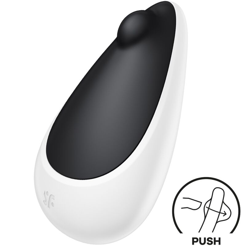 SATISFYER - SPOT ON 3 STIMOLATORE CLITORALE NERO – Vibratori clitoridei da posare – foto 2