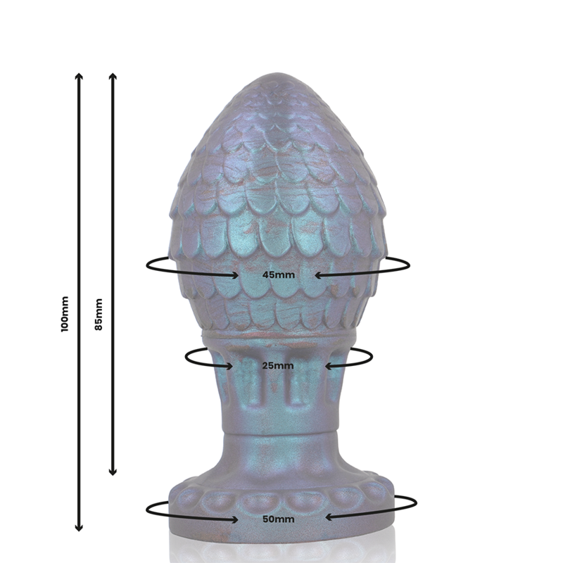 EPIC - VRAKOS PLUG ANALE DRAGON EGG TAGLIA S – Tappi anali – foto 3