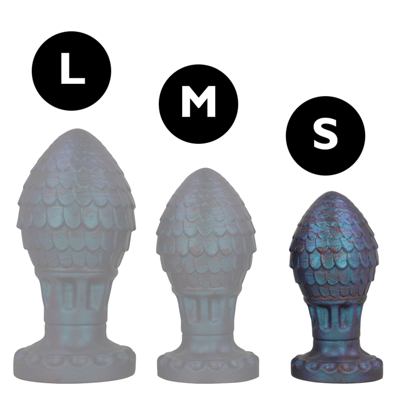 EPIC - VRAKOS PLUG ANALE DRAGON EGG TAGLIA S – Tappi anali – foto 4