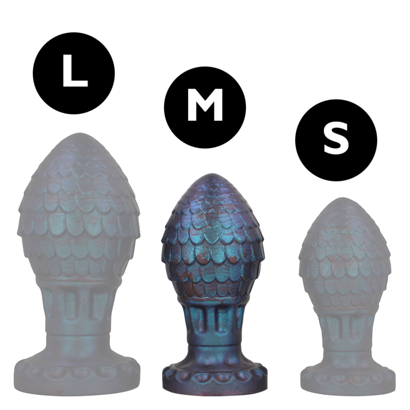 EPIC - VRAKOS PLUG ANALE DRAGON EGG TAGLIA M – Tappi anali – foto 4