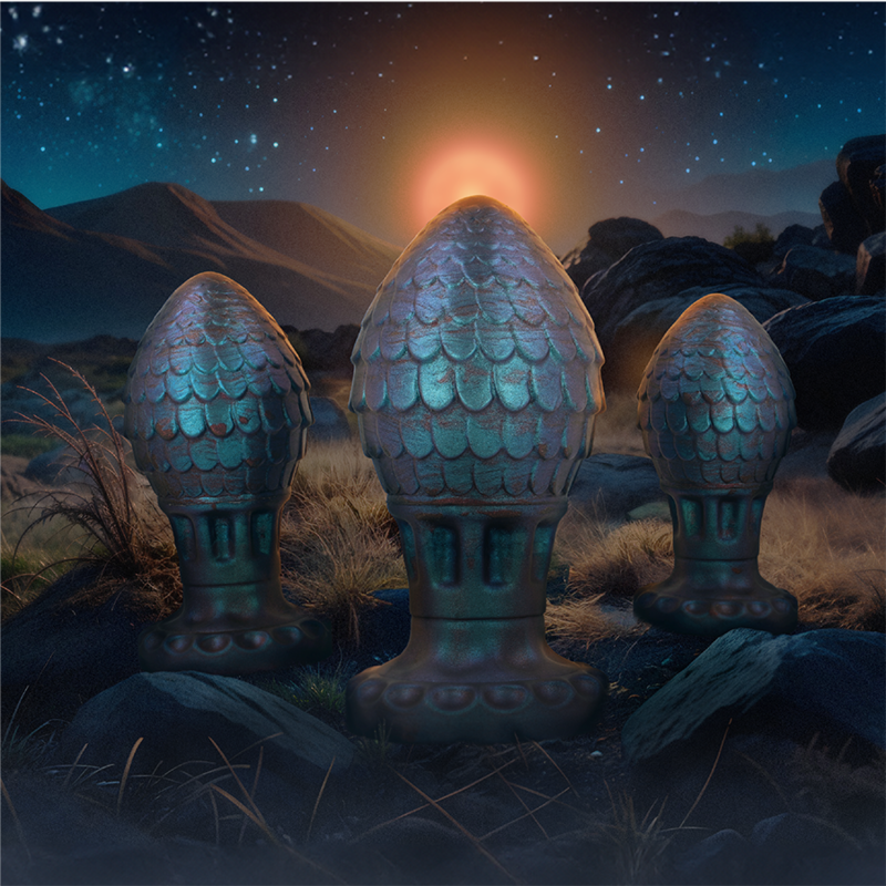 EPIC - VRAKOS PLUG ANALE DRAGON EGG TAGLIA M – Tappi anali – foto 2